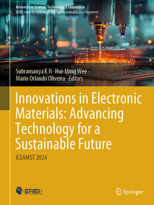 cover image of Innovations in Electronic Materials